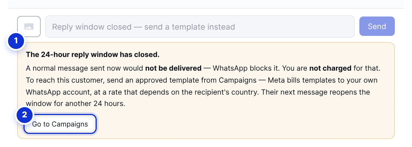 A thread whose reply window has closed: the box is locked and the banner explains the way back in.